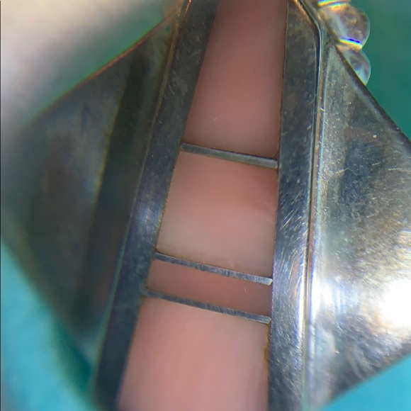 Ray Tracey Earrings with inlay Native American - Picture 3 of 8